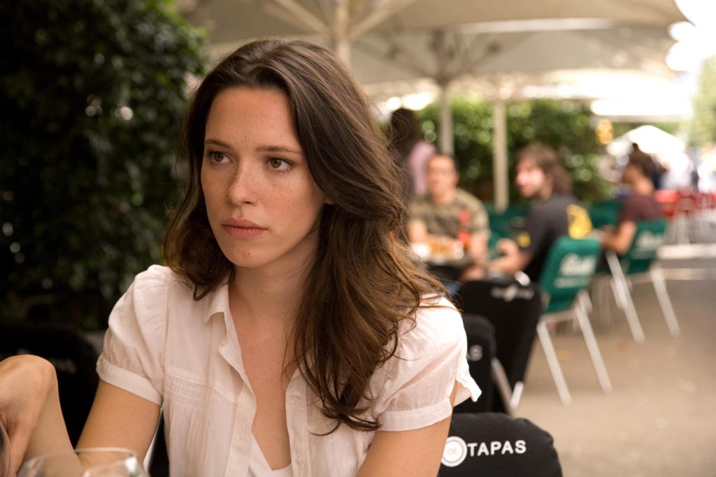 No Merchandising. Editorial Use Only. No Book Cover Usage.
Mandatory Credit: Photo by Weinstein Co./Mediapro/Gravier Prods./Kobal/REX/Shutterstock (5886181ci)
Rebecca Hall
Vicky Cristina Barcelona - 2008
Director: Woody Allen
Weinstein Co./Mediapro/Gravier Prods.
USA
Scene Still
Comedy